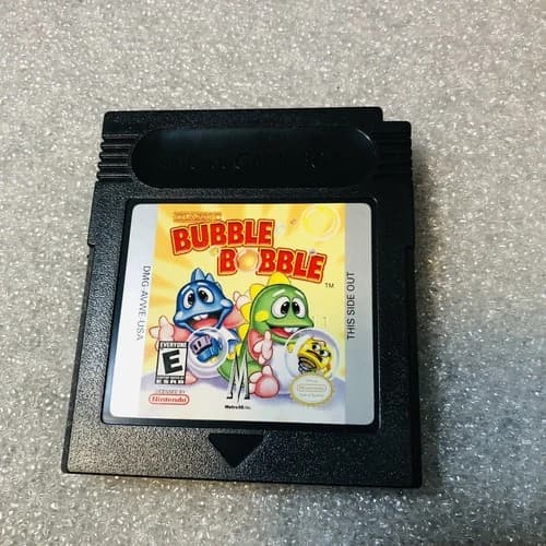 Classic Bubble Bobble - Nintendo Game Boy - Cart Only - TESTED, WORKS!