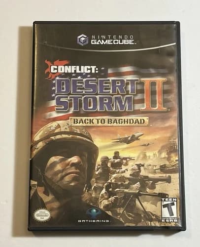 Conflict: Desert Storm 2 Back to Baghdad (Nintendo GameCube) - Complete - CIB