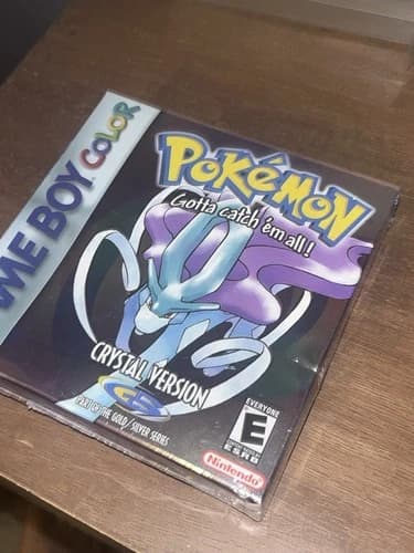 Pokemon Crystal Version GBC Gameboy Color 2001 Complete in Box CIB