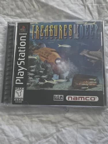 Treasures of The Deep PlayStation PS1 Complete CIB Tested