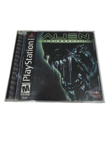 Alien Resurrection (Sony PlayStation 1, 2000) PS1 Complete W/ Manual CIB TESTED