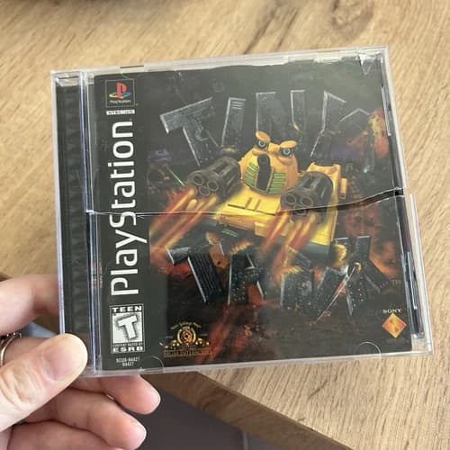 Tiny Tank (Sony PlayStation 1, 1998) Complete CIB PS1 RARE TESTED & WORKING