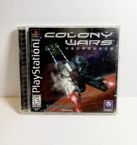 Colony Wars Vengeance Sony PlayStation 1 PS1 - Black Label CIB Complete - Tested