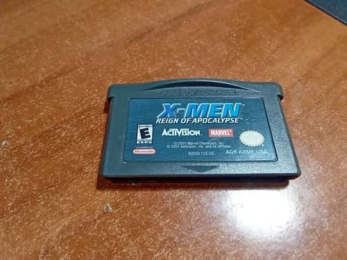 X-Men: Reign of Apocalypse (Nintendo Game Boy Advance GBA, 2001) *TESTED*