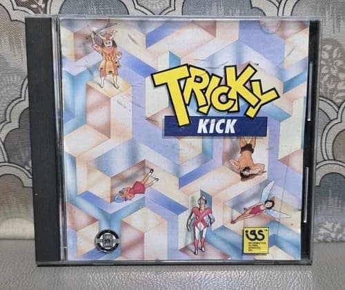 Tricky Kick (Turbo Grafx-16, TG16 1991) Complete With Case And Manual