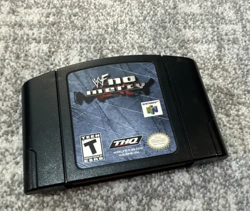 WWF No Mercy THQ Nintendo 64 N64 T-Teen NTSC-U/C Sports Wrestling Game