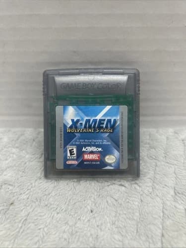 X-Men: Wolverine's Rage (Nintendo Game Boy Color, 2001)