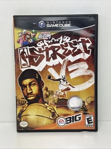 NBA Street Vol. 3 (Nintendo GameCube, 2005) Complete, Tested, and Working