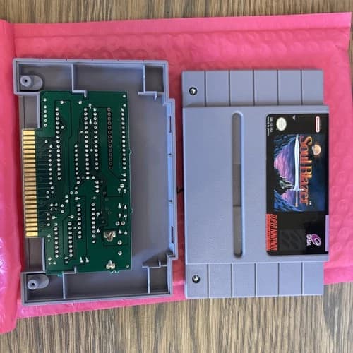 Soul Blazer Super Nintendo Official SNES Game Cartridge MINT! [A7]