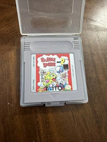 Bubble Bobble Part 2 (Nintendo Game Boy, 1993) Authentic Tested