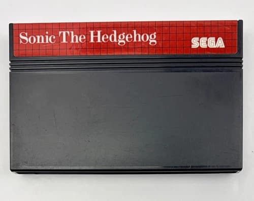 Sonic The Hedgehog (Sega Master System, 1991) Cartridge Only