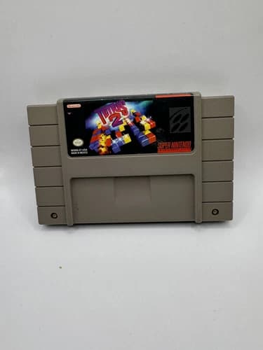 Tetris 2 (Super Nintendo Entertainment System, 1994) Tested Working
