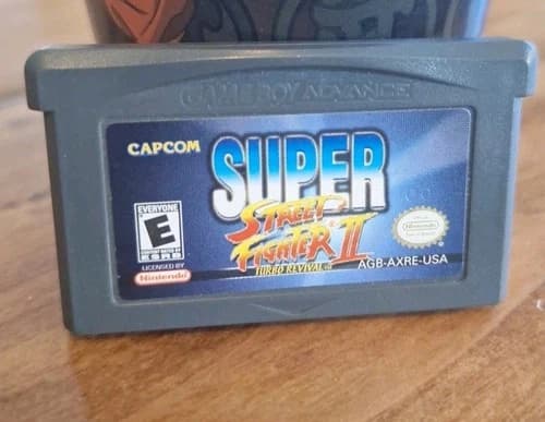 Super Street Fighter 2 Turbo Revival Game Boy Advance GBA - Tested, Authentic!