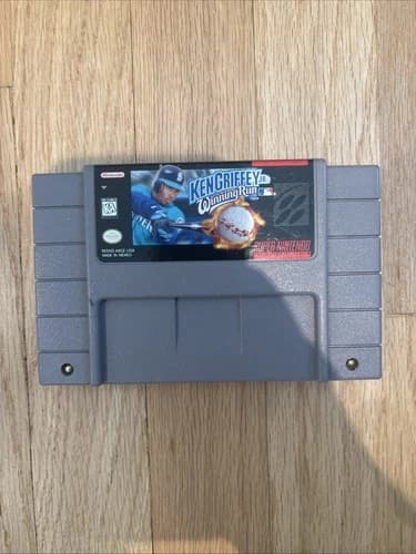 Ken Griffey Jr.'s Winning Run (Super Nintendo, 1996) SNES Cart Only TESTED