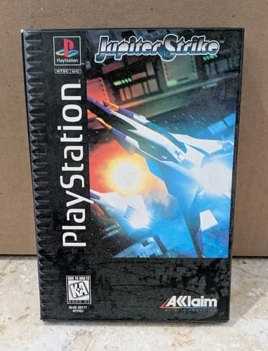 Jupiter Strike Sony PlayStation 1 PS1 Long Box - CIB