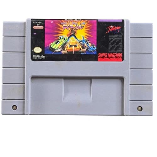 Nintendo SNES Rock n' Roll Racing Interplay Authentic Game Cartridge Tested