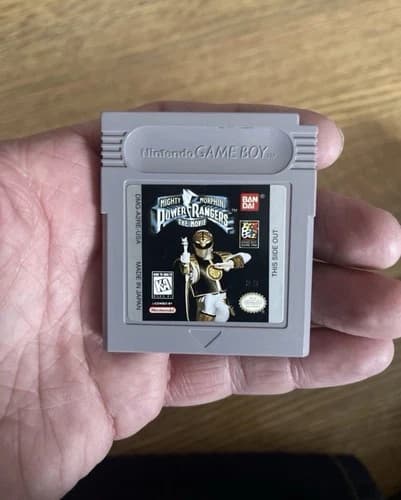 Mighty Morphin Power Rangers: The Movie Game Boy, 1995 My Second One Tested