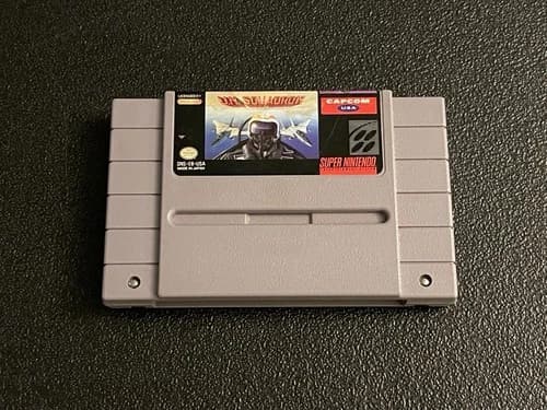 U.N. Squadron Super Nintendo SNES TESTED WORKING CAPCOM UN Squadron