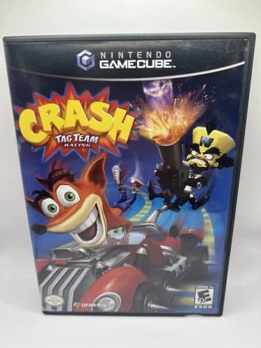 Sierra Crash Tag Team Racing Nintendo GameCube E10+ Crash Bandicoot