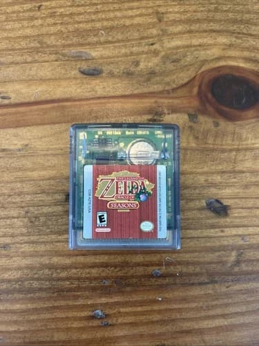The Legend of Zelda: Oracle of Seasons (Game Boy Color GBC) Authentic Saves