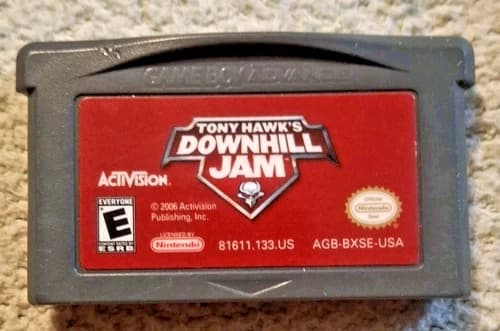 Tony Hawk's Downhill Jam (Nintendo Game Boy Advance) GBA Gameboy