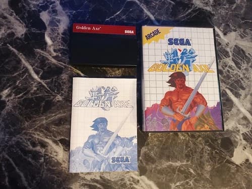 Golden Axe Sega Master System Complete CIB