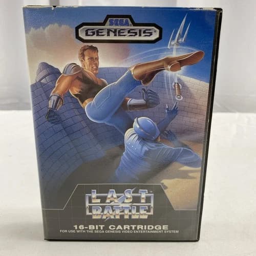 Last Battle (Sega Genesis, 1990) CIB