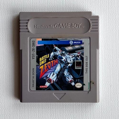 Battle Unit Zeoth USA —Gameboy Game Boy — Cheap shipping ✈️