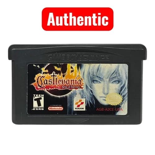 Castlevania: Aria of Sorrow (Nintendo Game Boy Advance, 2003) Authentic Tested