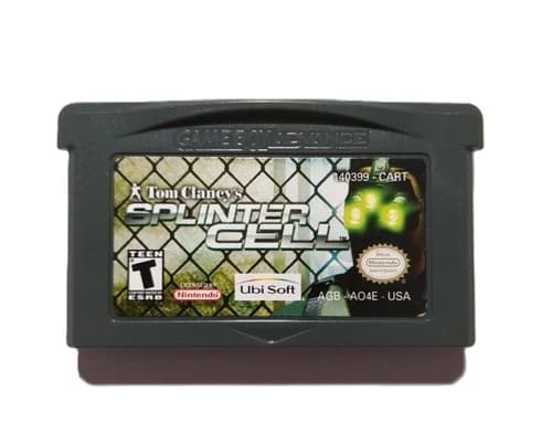 Tom Clancy's Splinter Cell Nintendo Game Boy Advance Tested & Works!