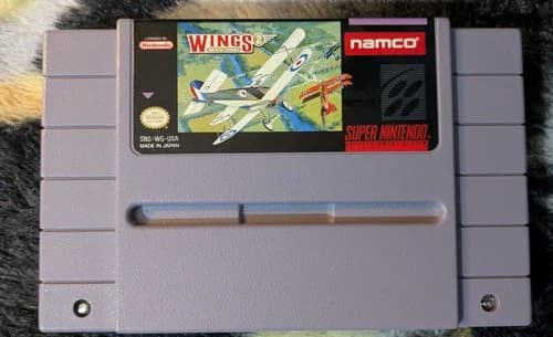 Wings 2 Aces High for Super Nintendo SNES Authentic Original NTSC CART ONLY