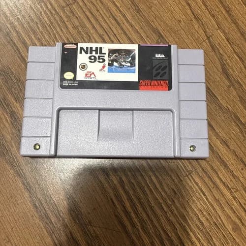 NHL 95 SNES Nintendo SNES (1994) Authentic Cartage Only