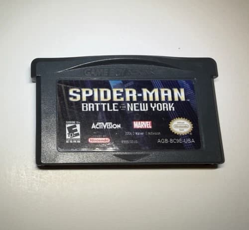 Spider-Man Battle For New York 2006 Game Boy Advance GBA Cartridge Only