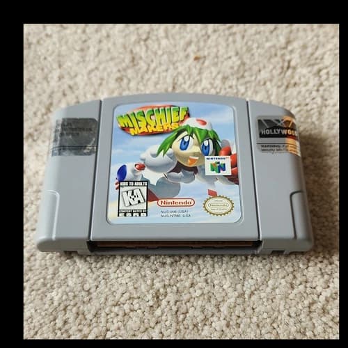 Nintendo Mischief Makers Nintendo 64 N64 Game Cartridge KA Rated NTSC-U/C