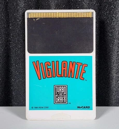 Vigilante - TurboGrafx-16 - 1989 - HuCARD - Video Game Card Only - TESTED!
