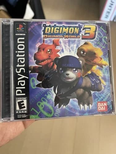 Digimon World 3 Sony PlayStation 1 PS1 complete In Box CIB