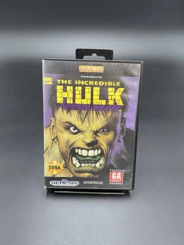 Sega Genesis the Incredible Hulk 1994 Complete CIB