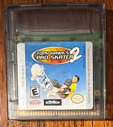 Tony Hawk's Pro Skater 2 - 2000 Nintendo Game Boy Color - Cart Only - TESTED!