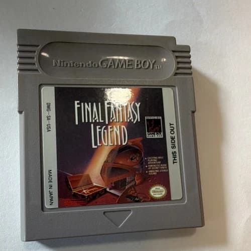 Nintendo The Final Fantasy Legend Game Boy Role Playing NTSC-U/C 1989