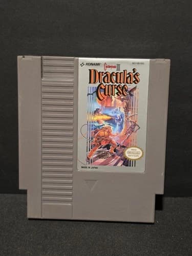 Castlevania III 3 Dracula's Curse - Nintendo NES Cleaned & Tested