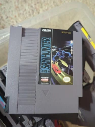 Super Spy Hunter for Nintendo NES Authentic Rare Tested & Works