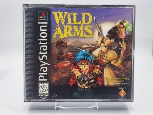 Wild Arms (PlayStation 1 PS1, 1997) CIB Complete - TESTED