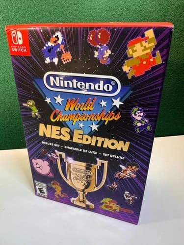 Nintendo World Championship NES Edition Deluxe - Switch Complete Gently Used