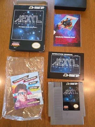 Xexyz Nintendo NES Cib Works Inserts