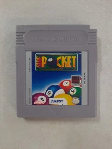 Side Pocket Billiards Game (Nintendo Game Boy, 1990) Cartridge Only