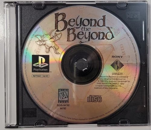 Beyond The Beyond PlayStation 1 PS1 Disc Only Tested Working!