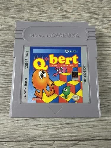Q*bert GBC (Nintendo Game Boy Color, 2000) Authentic Cartridge Only Tested