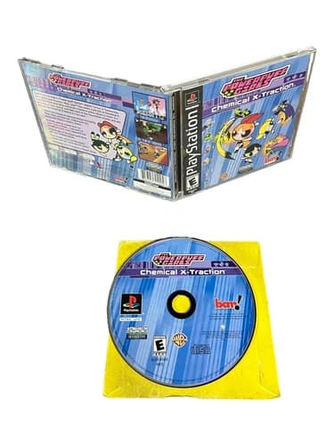 Sony PlayStation 1 PS1 CIB Complete TESTED Powerpuff Girls: Chemical X-traction