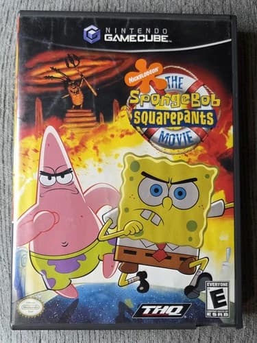 The SpongeBob SquarePants Movie (Nintendo GameCube, 2004) CIB Complete - Tested