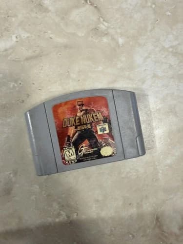 Duke Nukem Nintendo 64 N64 1997 Cart Cartridge Only Authentic